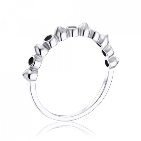 Серебряное кольцо с эмалью (001399/12/1/389)