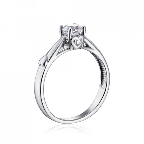 Серебряное кольцо с фианитами S Tesori (00891/12/1/4024)