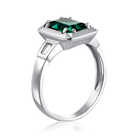 Серебряное кольцо с кварцем  1716/1р-QGR