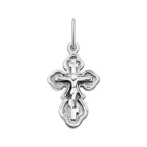Серебряный крестик. Распятие Христа (2-0033.0.2)