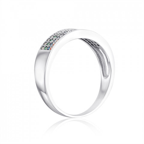 Серебряное кольцо с фианитами (2R31468-R/12/3525)