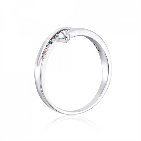 Серебряное кольцо с фианитами (2R32325-R/12/1550)