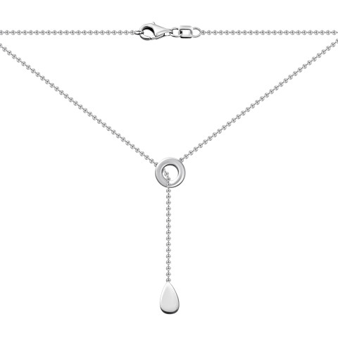 Серебряное колье (3FN-01698-1)