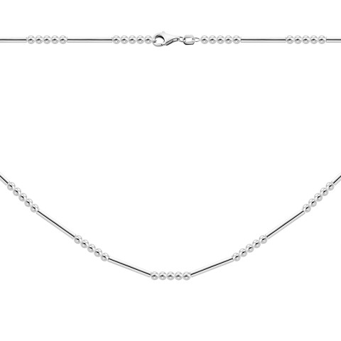 Серебряное колье (3TN-01565-1)