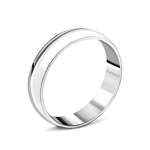 Серебряное обручальное кольцо (5-0009.0.2)