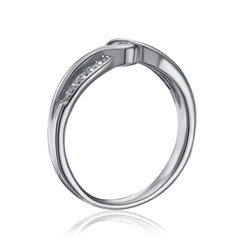 Серебряное кольцо с фианитами (7R26246-R/12/1)