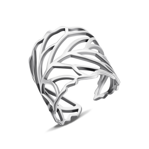 Фаланговое серебряное кольцо (81135)
