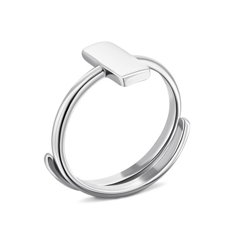 Фаланговое серебряное кольцо (81693)
