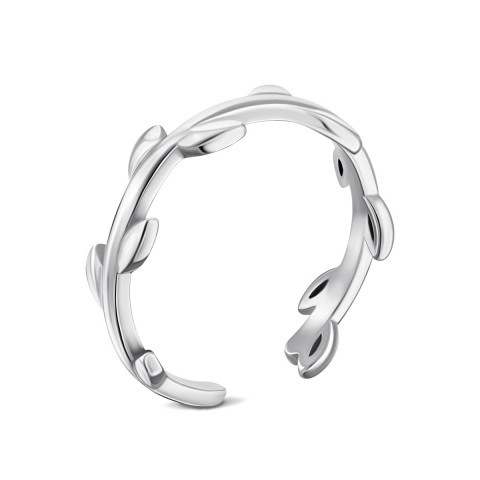 Фаланговое серебряное кольцо (81703)