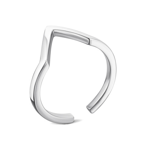 Фаланговое серебряное кольцо (ВС-10133р)