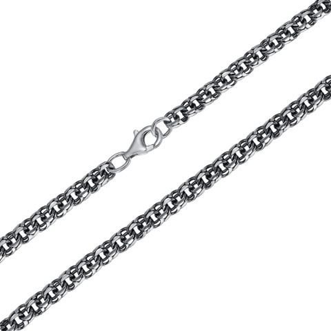 Серебряная цепочка с чернением Р-4301-4-L/52