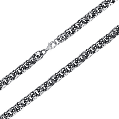 Серебряная цепочка с чернением Р-4301-6-L/52