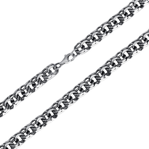 Серебряная цепочка с чернением Р-4301-7-L/52