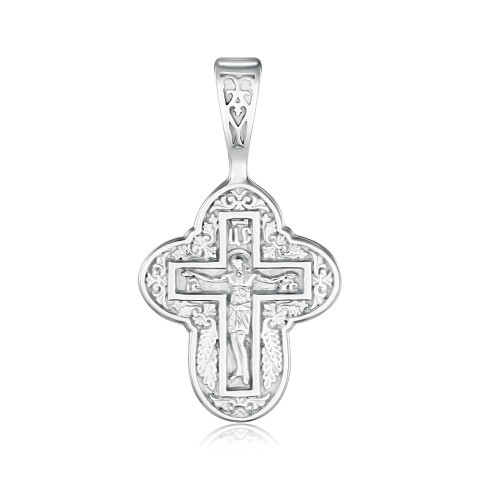 Серебряный крестик. Распятие Христа 31476/12/1