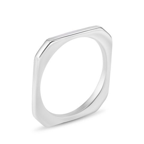 Серебряное кольцо Геометрия (ВС-532р)