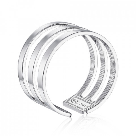 Серебряное кольцо без вставки. Артикул ASCXX000011-R/12
