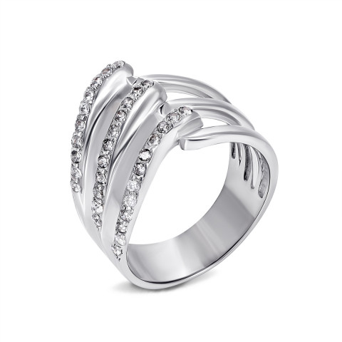 Серебряное кольцо с фианитами (AZ01068/19)