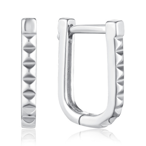 Серебряные серьги B01628-E/12