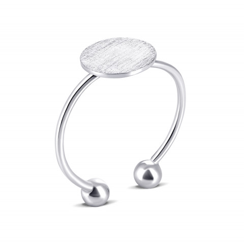 Безразмерное серебряное кольцо (К2/1046С)