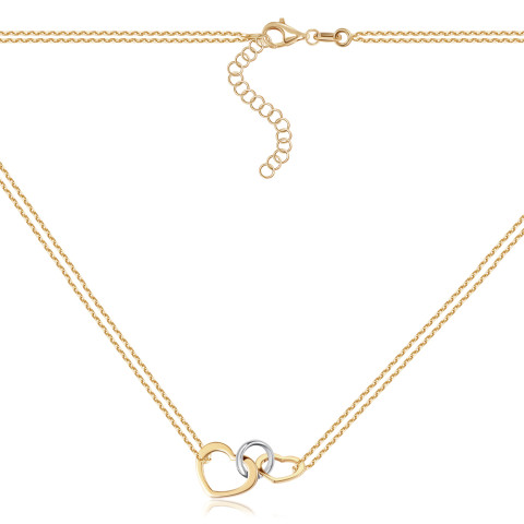 Серебряное колье CLT_12174-K/16