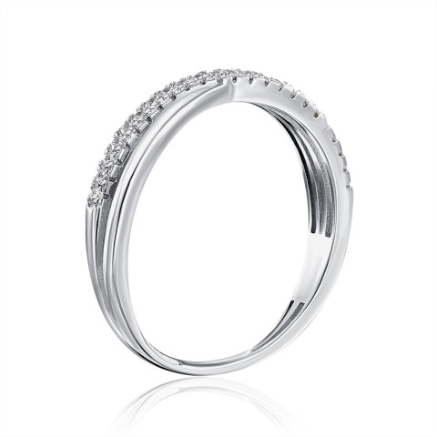 Серебряное кольцо с фианитами (SZDR15605-R/12/1)