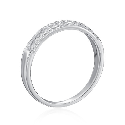 Серебряное кольцо с фианитами (RIV7001-2-R/12/1)
