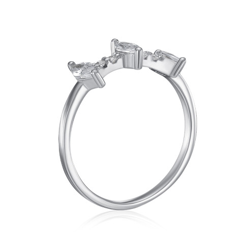 Серебряное кольцо с фианитами (SZDR15712-R/12/1)