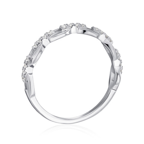 Серебряное кольцо с фианитами (SZDR15695-R/12/1)