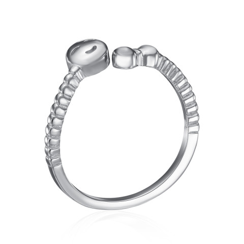 Серебряное кольцо Смайлик (RI11544-R/12)