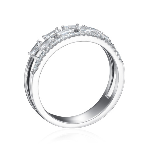 Серебряное кольцо с фианитами (OL01820B-R/12/1)