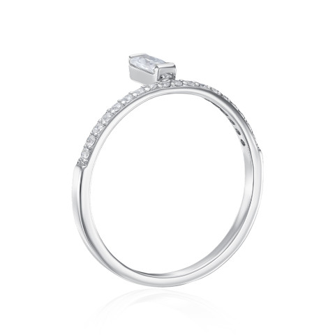 Серебряное кольцо с фианитами (OL02852A-R/12/1)