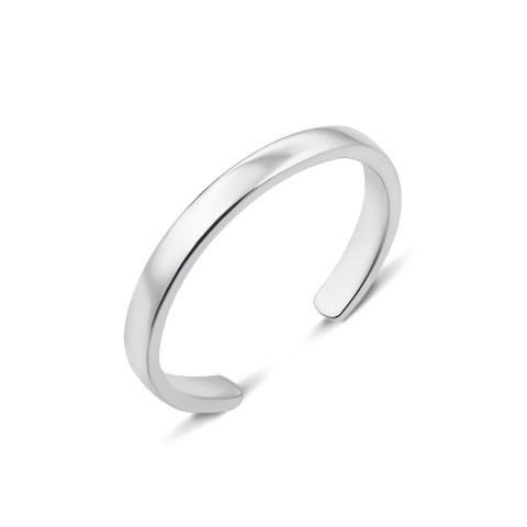Фаланговое одинарное серебряное кольцо (К2/415)
