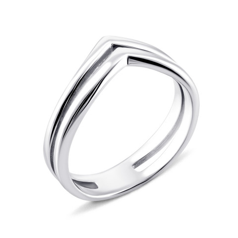 Фаланговое серебряное кольцо (500001/2-Р)