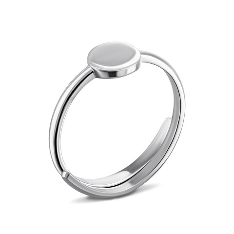 Фаланговое серебряное кольцо (81126)