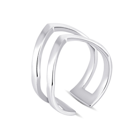 Фаланговое серебряное кольцо (ВС-112р)