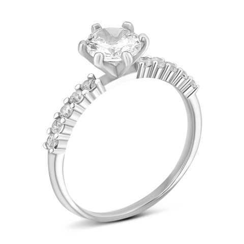 Серебряное кольцо с фианитами (FR16426)