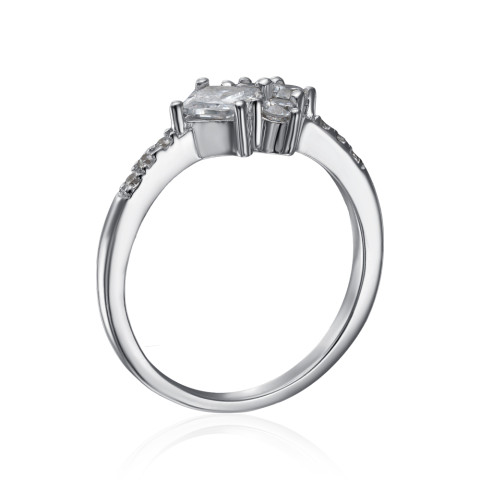 Серебряное кольцо с фианитами (GR02612A-R/12/1)