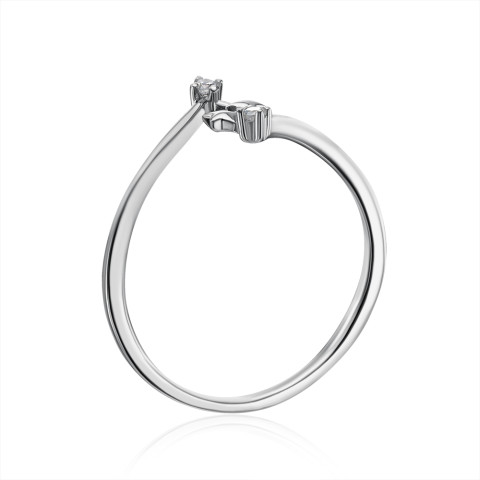 Серебряное кольцо с фианитами (GR02663A-R/12/1)