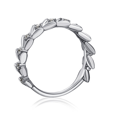 Серебряное кольцо с фианитами (GR14603A-R/12/1)