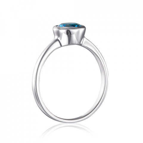 Серебряное кольцо с топазом sky (GRE3053-R/12/7165)