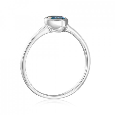 Серебряное кольцо с London топазом (GRE3194-R/12/7113)