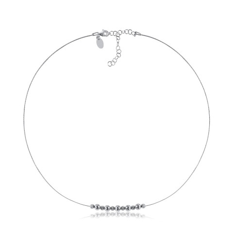 Серебряное колье KCV264_CL-K/12