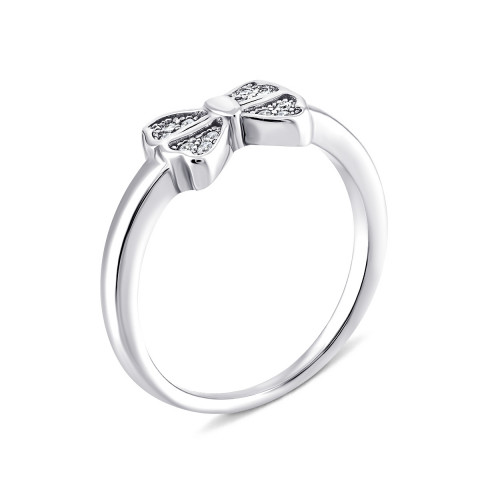 Серебряное кольцо с фианитами (LR1485)