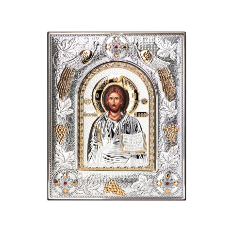 Серебряная икона Иисус Христос (MA/E 3707 AX)
