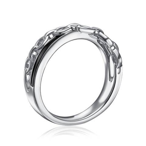 Серебряное кольцо с эмалью (ML14300A-R/12/389)
