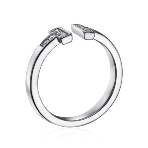 Серебряное кольцо с фианитами (ML14431A-R/12/1)