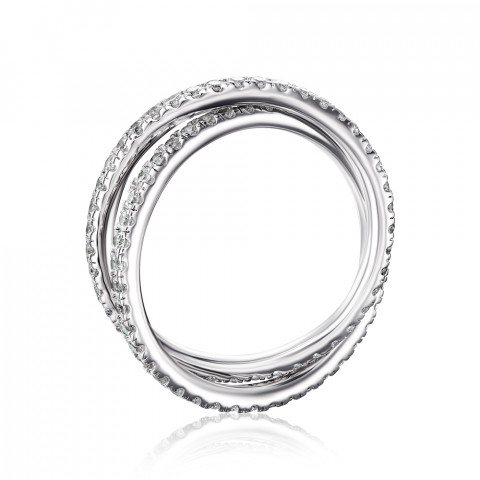 Серебряное кольцо с фианитами (OL02323A-R/12/1)