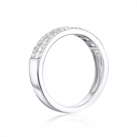 Серебряное кольцо с фианитами (OL02485A-R/12/1)