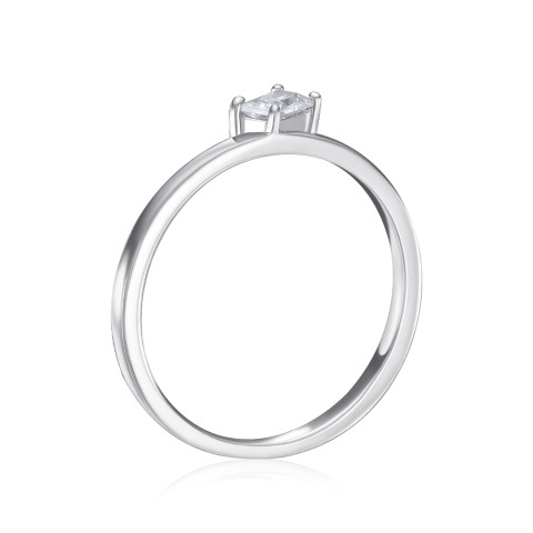 Серебряное кольцо с фианитом (OL02774A-R/12/1)