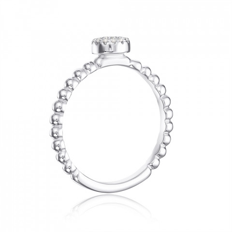 Серебряное кольцо с фианитами (OL02898A-R/12/1)